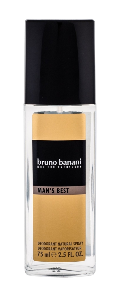 Bruno Banani Man/s Best Deodorant 75ml (Deo Spray)