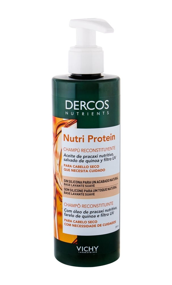 Vichy Dercos Nutri Protein Shampoo 250ml (Damaged Hair - Split Ends - Dry Hair)