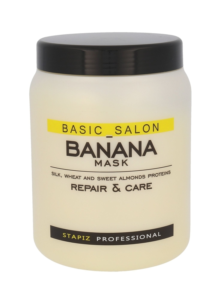 Stapiz Basic Salon Banana Mask Hair Mask 1000ml (Damaged Hair)