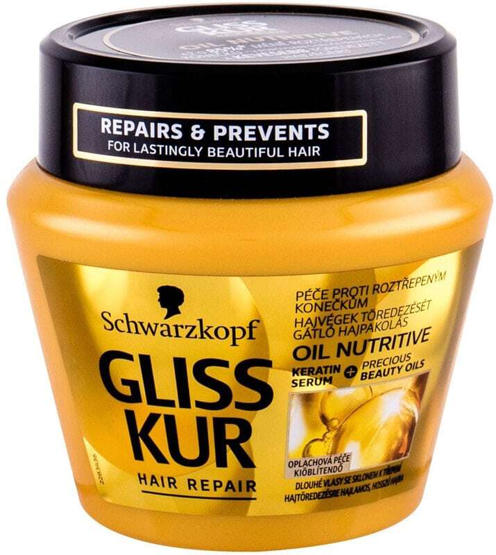 Schwarzkopf Gliss Kur Oil Nutritive Hair Mask 300ml (Split Ends)