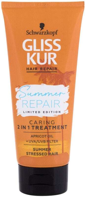 Schwarzkopf Gliss Kur Summer Repair Caring 2in1 Treatment Hair Mask 100ml (Damaged Hair)