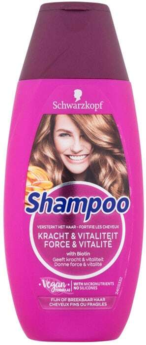 Schwarzkopf Strenght & Vitality Shampoo 250ml (Fine Hair - Weak Hair)