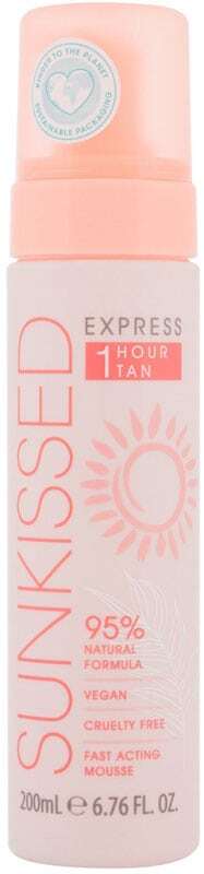 Sunkissed Express 1 Hour Tan Self Tanning Product 200ml