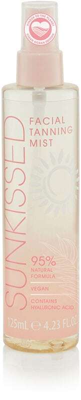 Sunkissed Facial Tanning Mist Self Tanning Product 125ml