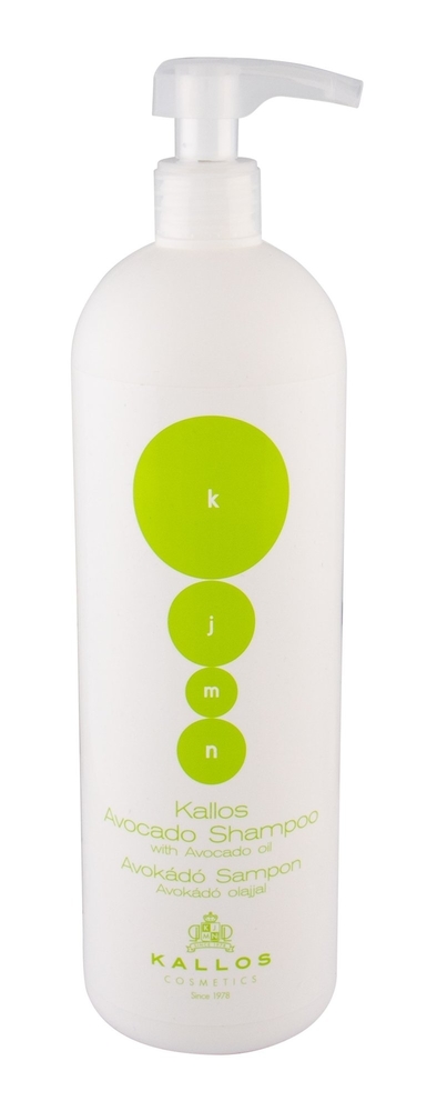 Kallos Cosmetics Avocado Shampoo 1000ml (Fine Hair - Damaged Hair - Dry Hair - Mature Hair)