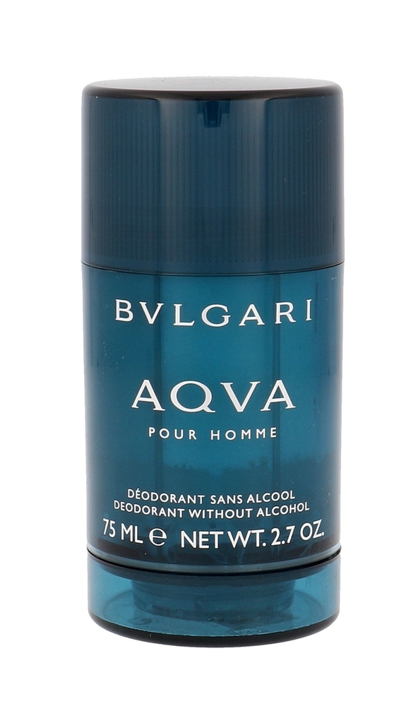 Bvlgari Aqva Pour Homme Deodorant 75ml Aluminum Free - Alcohol Free (Deostick)