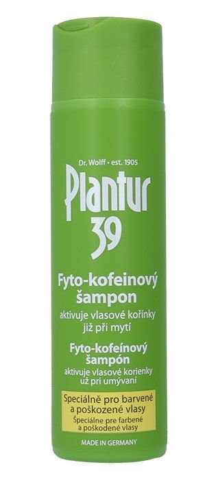 Plantur 39 Phyto-coffein Shampoo 250ml (Colored Hair - Damaged Hair - Anti Hair Loss)