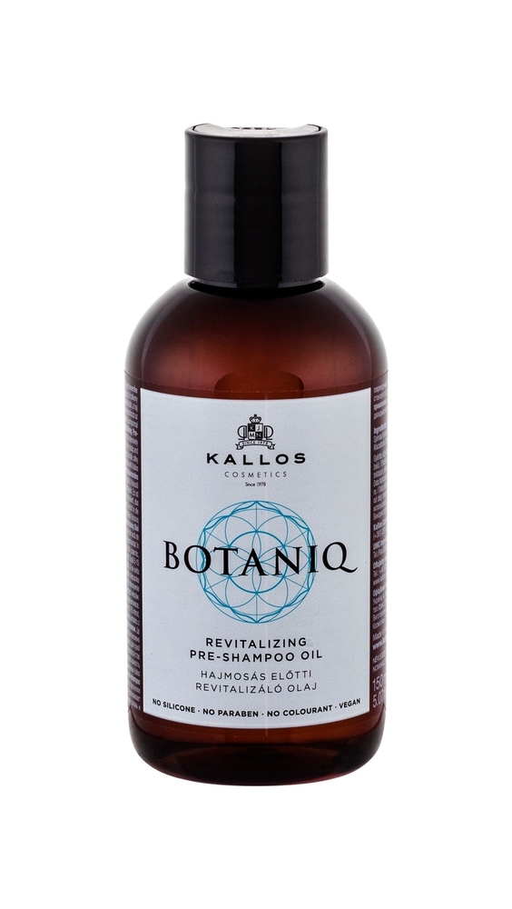 Kallos Cosmetics Botaniq Revitalizing Pre-Shampoo Oil 150ml (Damaged Hair - Dry Hair - Mature Hair)