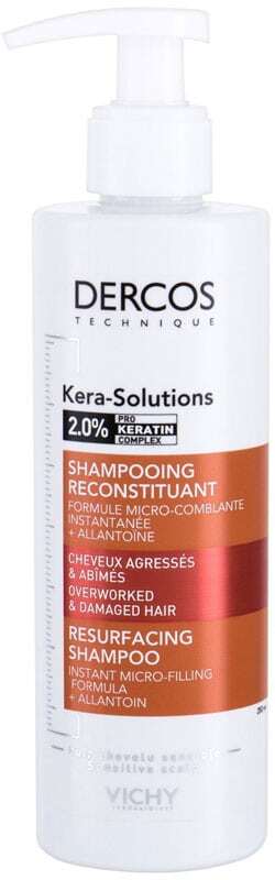 Vichy Dercos Kera-Solutions Shampoo 250ml (Damaged Hair)