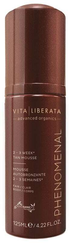 Vita Liberata Phenomenal 2-3 Week Tan Mousse Self Tanning Product Fair 125ml