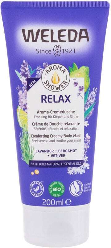 Weleda Aroma Shower Relax Shower Cream 200ml (Bio Natural Product)