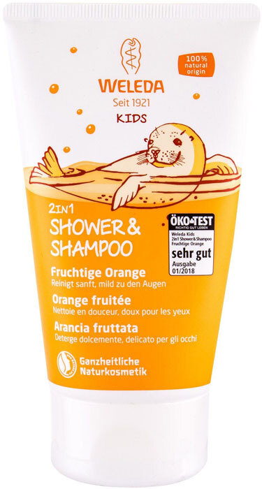 Weleda Kids Happy Orange 2in1 Shower Cream 150ml (Bio Natural Product)