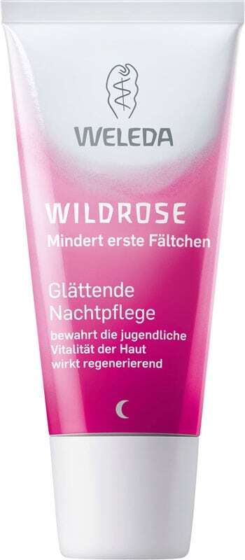 Weleda Wild Rose Smoothing Night Night Skin Cream 30ml (Bio Natural Product - First Wrinkles)