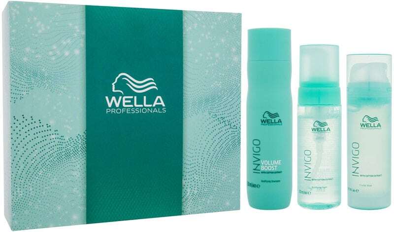 Wella Professionals Invigo Volume Boost Shampoo 250ml Combo: Shampoo Invigo Volume Boost 250 Ml + Hair Mask Invigo Volume Boost 145 Ml + Styling Foam Invigo Volume Boost 150 Ml (Fine Hair)