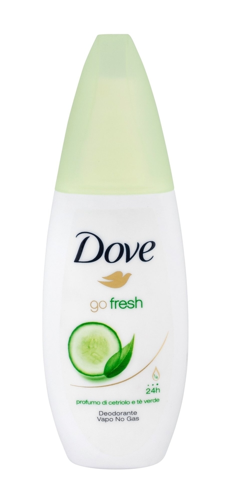 Dove Go Fresh Cucumber Deodorant 75ml Alcohol Free 24h (Deo Spray)