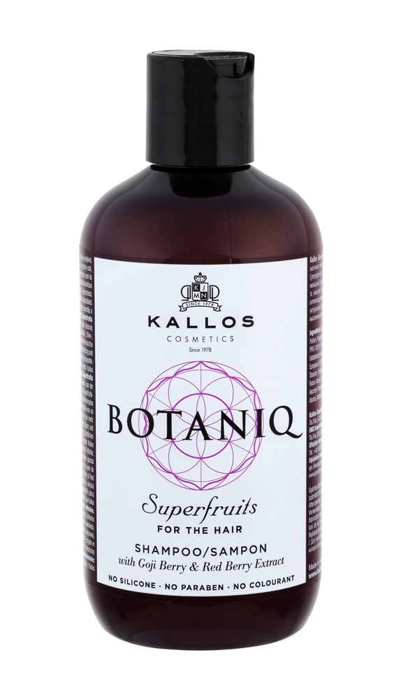 Kallos Cosmetics Botaniq Superfruits Shampoo 300ml (All Hair Types)