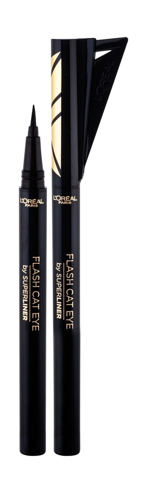L/oreal Paris Super Liner Flash Cat Eye Eye Line 9gr Waterproof Black (Eyeliner Fix)