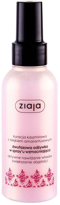Ziaja Cashmere Duo-Phase Conditioning Spray Conditioner 125ml (All Hair Types)