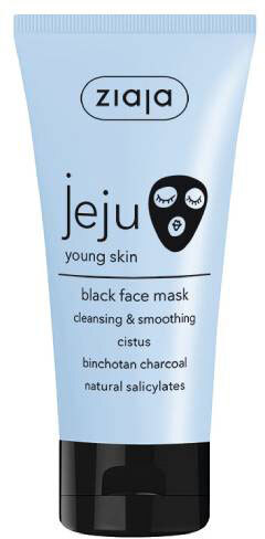 Ziaja Jeju Black Face Mask Face Mask 50ml (Young Skin)
