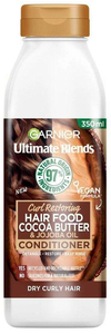 Garnier Fructis Hair Food Cocoa Butter Conditioner 350ml (Curly Hair - Dry Hair - Curly Hair)