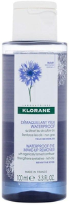 Klorane Cornflower Waterproof Eye Makeup Remover 100ml