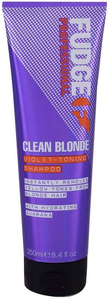 Fudge Professional Clean Blonde Violet-Toning Shampoo 250ml (Blonde Hair)