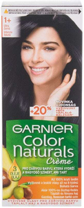 Garnier Color Naturals Créme Hair Color 1+ Ultra Black 40ml (Colored Hair - All Hair Types)