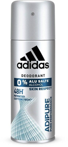 Adidas Adipure 48h Deodorant 150ml (Deo Spray - Alcohol Free - Aluminium Free)