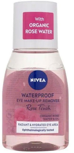 Nivea Rose Touch Waterproof Eye Make-Up Remover Eye Makeup Remover 100ml