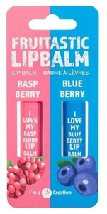 2k Fruitastic Lip Balm 4,2gr Combo: Lip Balm 4,2 G + Lip Balm 4,2 G Blueberry