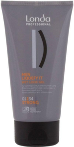Londa Professional MEN Liquefy It Wet Look Gel Hair Gel 150ml (Medium Fixation)