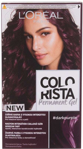 L´oréal Paris Colorista Permanent Gel Hair Color Dark Purple 60ml (Colored Hair - All Hair Types)