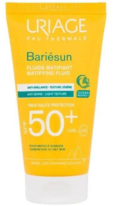 Uriage Bariésun Matifying Fluid SPF50+ Face Sun Care 50ml