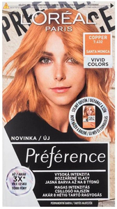 Loréal Paris Préférence Vivid Colors Hair Color 7,432 Copper 60ml (Colored Hair - All Hair Types)