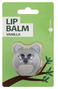 2k Cute Animals Lip Balm Vanilla Lip Balm 6gr