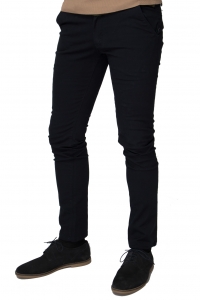 Dark Blue Chino Trouser - Skinny Fit