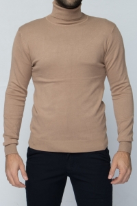 COZY Camel Turtleneck Sweater