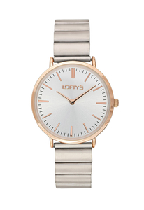 LOFTY'S Corona Silver Stainless Steel Bracelet Y2016-4