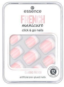 Essence French Manicure Click & Go Nails 01 Classic French 12Pcs