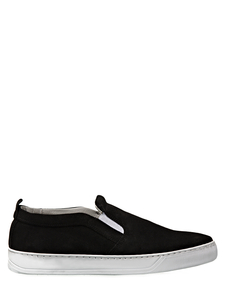 Suede Leather Slip-ons
