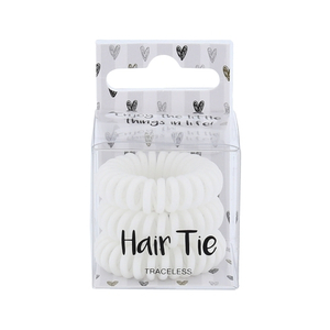 2k Hair Tie 3 τμχ Hair Bands White