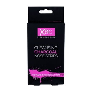 Xpel Body Care Cleansing Charcoal Face Mask 6pc Nose Strips (All Skin Types - For All Ages)