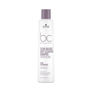 Schwarzkopf Professional BC Bonacure Clean Balance Shampoo 250ml (All Hair Types)