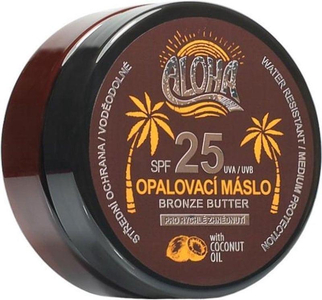 Vivaco Aloha Bronze Butter SPF25 Sun Body Lotion 200ml (Waterproof)