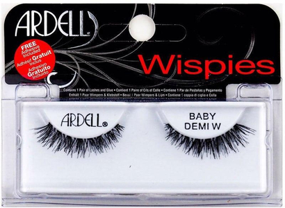 Ardell Wispies Baby Demi W False Eyelashes Black 1pc