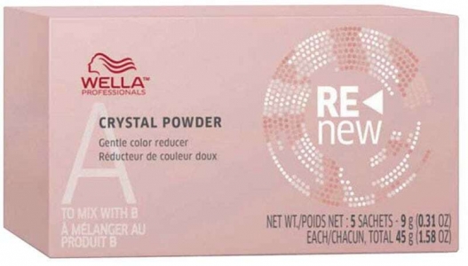 Wella Professionals Color Renew Crystal Powder Hair Color 5x9gr (Colored Hair)
