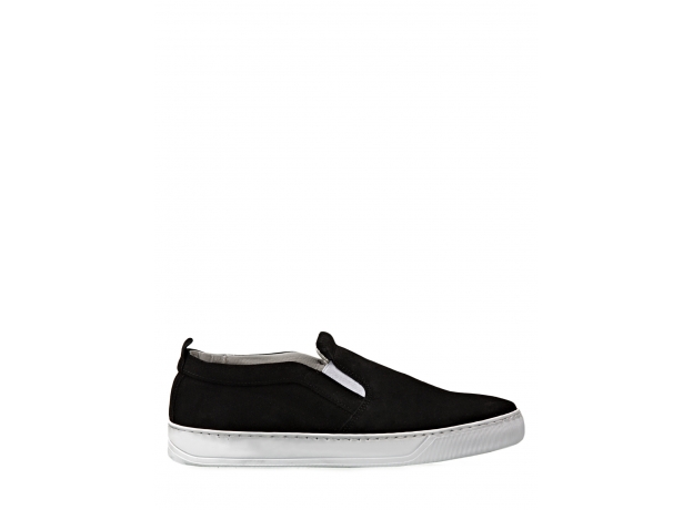 Suede Leather Slip-ons