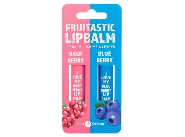 2k Fruitastic Lip Balm 4,2gr Combo: Lip Balm 4,2 G + Lip Balm 4,2 G Blueberry