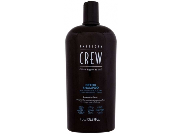 American Crew Detox Shampoo 1000ml (All Hair Types)