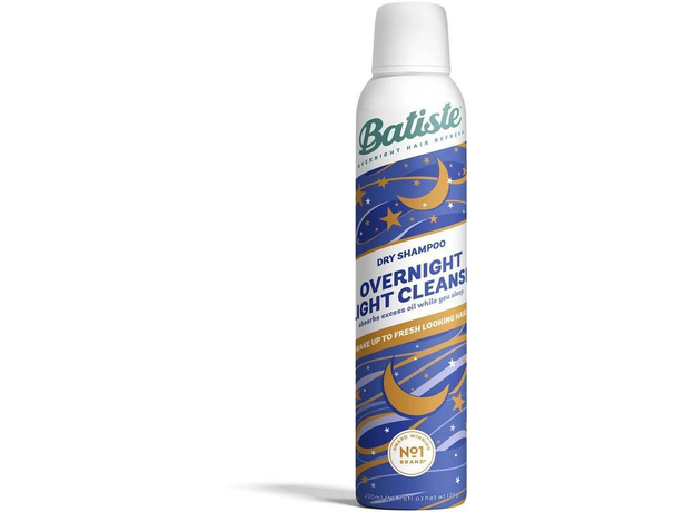 Batiste Overnight Light Cleanse Dry Shampoo 200ml (Oily Hair - All Hair Types)